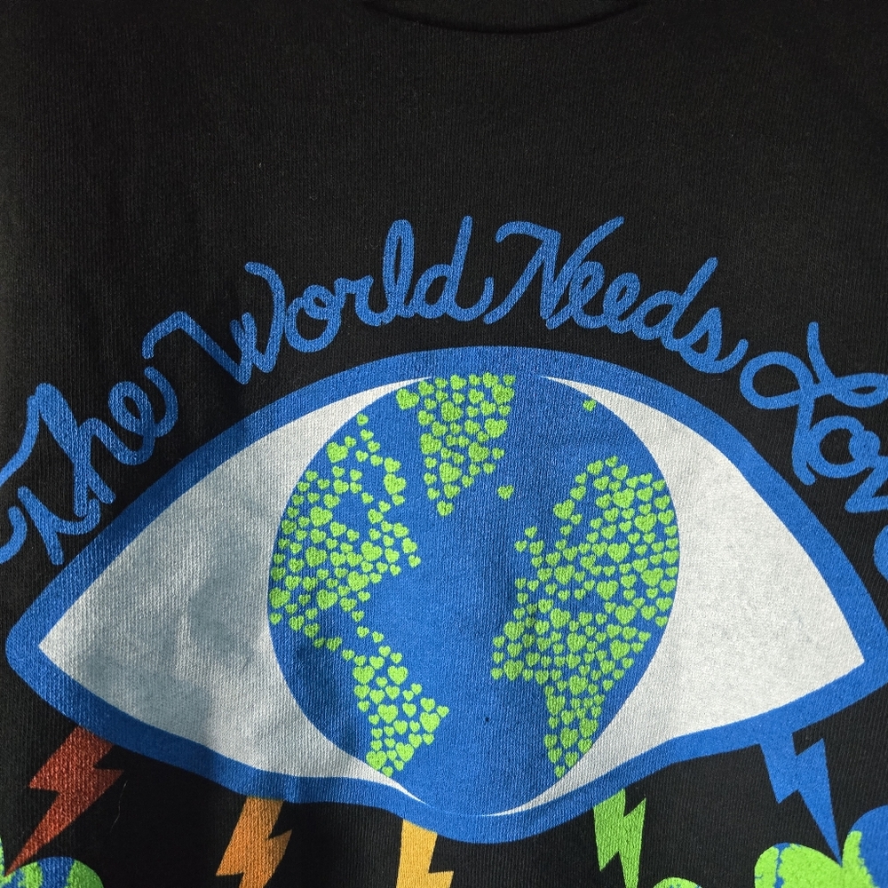 Lauren Moshi Sierra World Eye Love sweatshirt - Picture 12 of 14